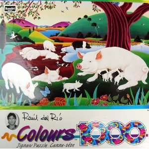  Raul del Rio Colours 1000 Piece Jigsaw Puzzle Toys 