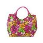 Room It Up Floral Splash Beach Tote