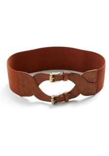 Securely Stylish Belt   Brown, Solid, Buckles, Casual, Spring, Summer 