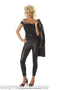 Sandy Grease Costume 8 10 Black 50s Outfit Theme Party  