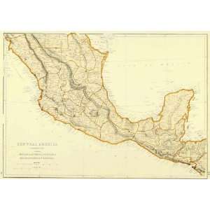Antique 1860 Blackie Map of Venezuela, United States of Colombia, New 