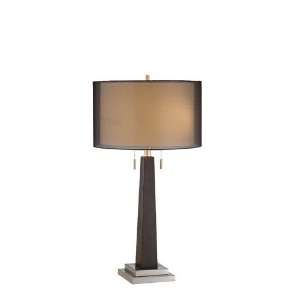  Stein World Tapered Wood Table Lamp   99558