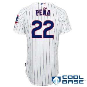  Chicago Cubs Authentic Carlos Pena Home Cool Base Jersey 