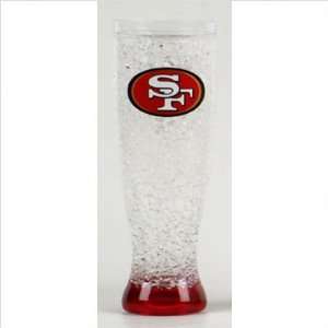 San Francisco 49ers 16 Ounce Crystal Freezer Pilsner 