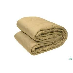   Merino Wool Comforter GOLD in King Size, 100x86 by Sleep & Beyond