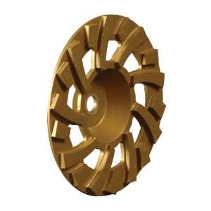  7 Super Turbo Gold Cup Wheel with Nut, 18 Segments, 5/8 