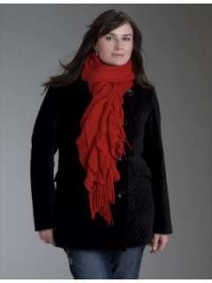 LANE BRYANT   Ruffled knit scarf  