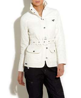 White (White) Voi Huntley Quilted Jacket  234793110  New Look
