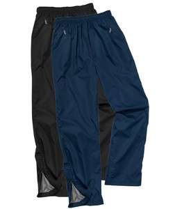 COLORS MENS LINED, WIND / WATERPROOF, BREATHABLE PANTS, POCKETS XS 