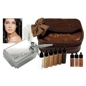   Airbrush Cosmetic Makeup System with a TAN Shade Airbrush Makeup