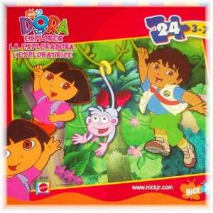  Dora the Explorer 24 Piece Puzzle with Diego and Boots 