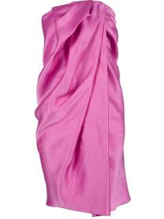 Lanvin Vintage Draped Sleeveless Dress   Russo Capri   farfetch 