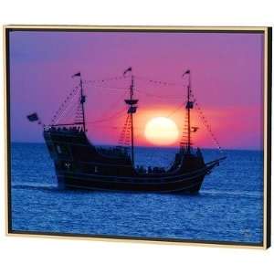  Menaul Fine Art PHO 002 Pirate Ship Limited Edition Framed 