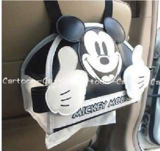 Mickey Mouse Car Auto Hanging Tissue Case Holder  