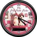 pink poodle dog beauty salon pet grooming groomer shop store sign wall 