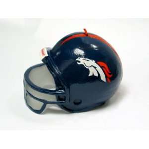 Denver Broncos Medium Size NFL Birthday Helmet Candle  