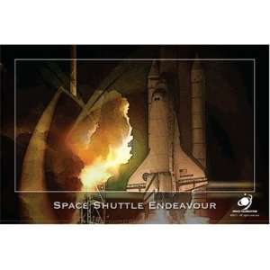  Space Shuttle Endeavour Poster