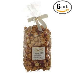 Thatchers Gourmet Specialties Popcorn, Raspberry Caramel, 6 Ounce 