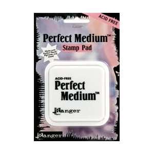   Medium Stamp Pad 3X3 Open Stock Clear 16205 NB; 3 Items/Order