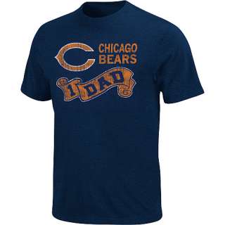 Chicago Bears Tees Mens Chicago Bears #1 DAD T Shirt