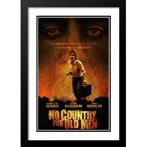 No Country For Old Men 20x26 Framed and Double Matted Movie Poster   G