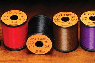 Uni 6/0 Waxed Thread   Fly Tying  
