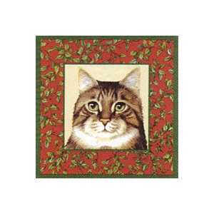  Cats Christmas Red Christmas Party Lunch Napkin Kitchen 