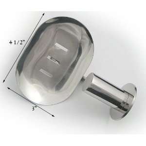  SOAP DISH HOLDER BATHROOM ACCESSORIES STAINLESS STEEL 