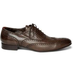 Paul Smith  Washed Leather Brogues  MR PORTER
