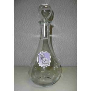 Cat Clear Glass Wine Decanter 42oz 