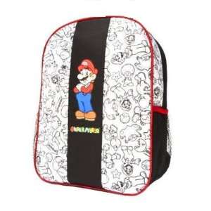 Super Mario Backpack Yoshi Mushroom Star Luigi Toad 