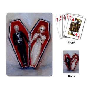  Limited Edition Nero Corvo Playing Cards Goth Love Coffin 