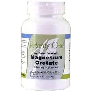  Priority One Vitamins   Magnesium Orotate 100 caps [Health 