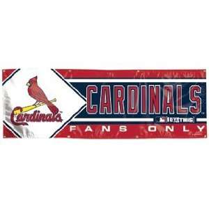  MLB St Louis Cardinals Banner   2x6 Vinyl Sports 