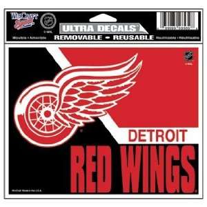  NHL Detroit Red Wings Window Cling