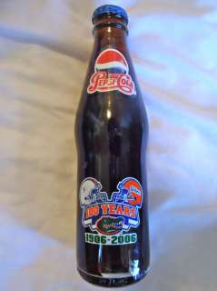 Pepsi Cola 100 Years UF Florida Gators 1906 2006 Bottle  