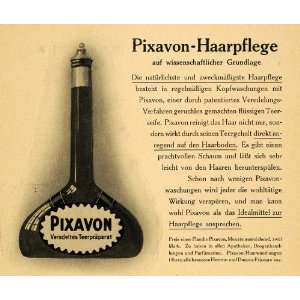 com 1914 Ad Pixavon Haarpflege German Hair Care Style Beauty Product 