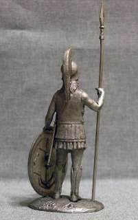 Tin Toy Soldier Figure 54 mm 1/32 Greek Hoplite #17  