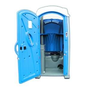 Aspen AE1000 20 Blue Assembled Elite Portable Restroom  