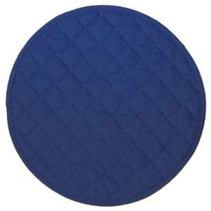 Royal Blue Quilted Charger Center Round Placemat 