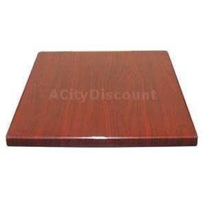   36 Round Resin Square Table Top with Finish Options