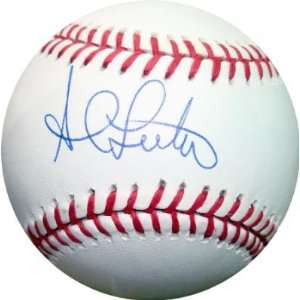  Autographed Al Leiter Ball   official Major League 