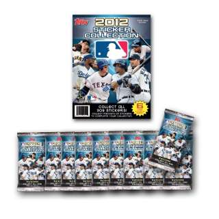 2012 Topps Baseball Sticker Album Starter Kit NEW  