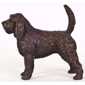  Otterhound Cold cast Bronze Figurine 5.5 Inches Long 