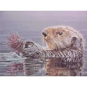  Ron Parker   Sea Otter with Sea Urchin