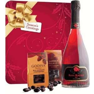  Rosa Regale & Godiva Red Holiday Greet Sheet Kitchen 