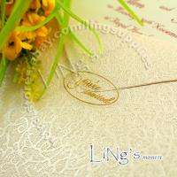 120 Wedding Envelope GOLD Sticker Seal YOURE INVITED  