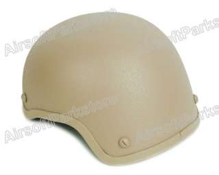 Airsoft Replica Military MICH 2001 Fiber Helmet Tan 2  