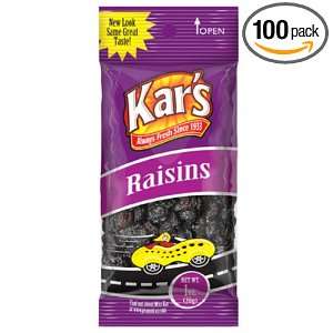 Kars Nuts Raisins, 1 Ounce Bags (Pack Grocery & Gourmet Food