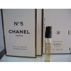  Chanel No.5 eau de toilette mini 1.5 ml x 4 tubes Beauty